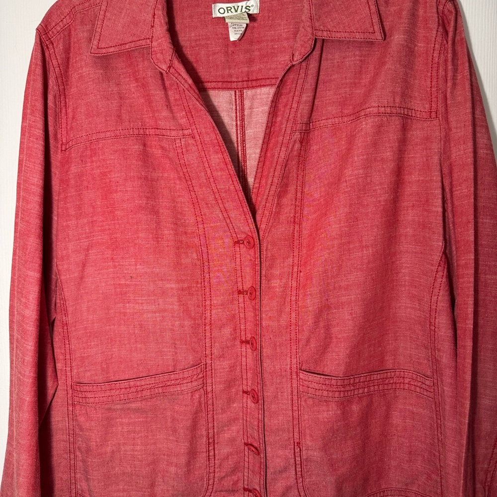 Orvis Classic Red Shirt Jacket